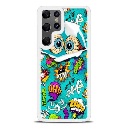 Boom Wooof Doodle Collage Samsung Galaxy S25 / S25 Plus / S25 Ultra Case - Image 2