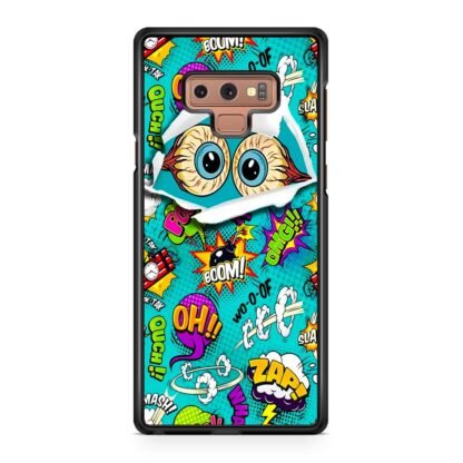 Boom Wooof Doodle Collage Samsung Galaxy Note 9 Case