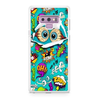 Boom Wooof Doodle Collage Samsung Galaxy Note 9 Case - Image 2