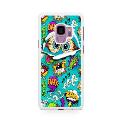 Boom Wooof Doodle Collage Samsung Galaxy S9 / S9 Plus Case - Image 2