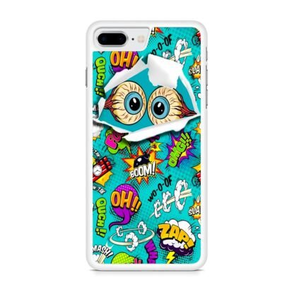 Boom Wooof Doodle Collage iPhone 7 Plus / 8 Plus Case - Image 2