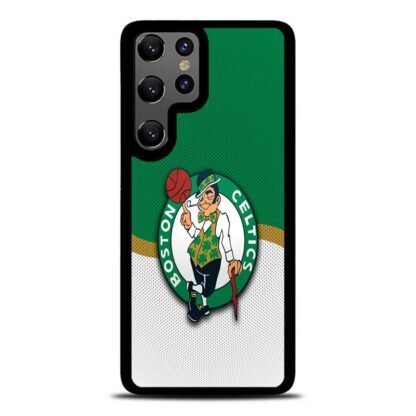 Boston Celtics Carbon Logo Samsung Galaxy S25 / S25 Plus / S25 Ultra Case