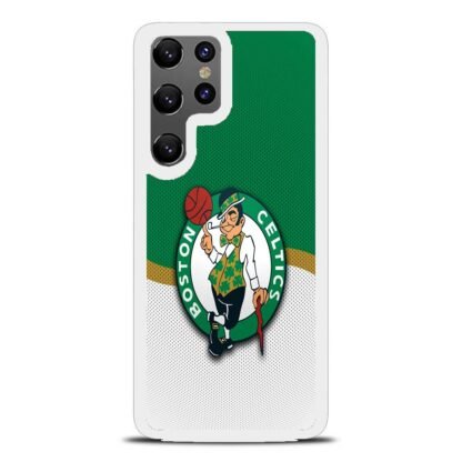 Boston Celtics Carbon Logo Samsung Galaxy S25 / S25 Plus / S25 Ultra Case - Image 2