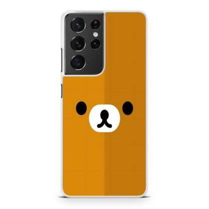 Brown Bear Face Samsung Galaxy S21 / S21 Plus / S21 Ultra / S21 FE Case - Image 2