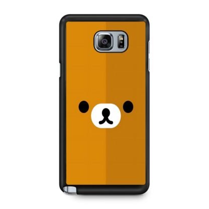 Brown Bear Face Samsung Galaxy Note 5 Case