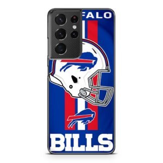 Buffalo Bills Helmet NFL Logo Samsung Galaxy S21 / S21 Plus / S21 Ultra / S21 FE Case