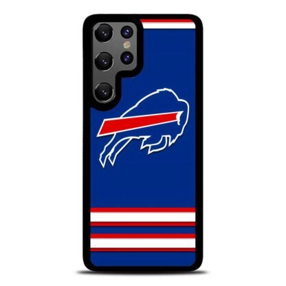 Buffalo Bills Horizontal Stripe Logo Samsung Galaxy S25 / S25 Plus / S25 Ultra Case