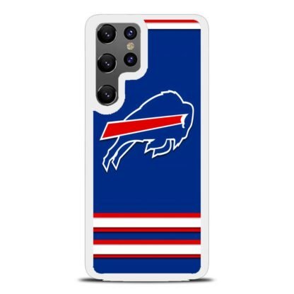 Buffalo Bills Horizontal Stripe Logo Samsung Galaxy S25 / S25 Plus / S25 Ultra Case - Image 2