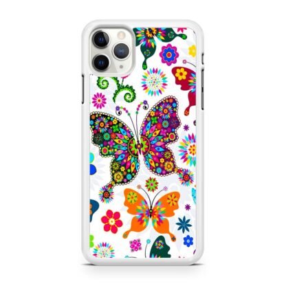 Butterfly Colorful Art iPhone 12 / 12 Pro / 12 Pro Max / 12 Mini Case - Image 2