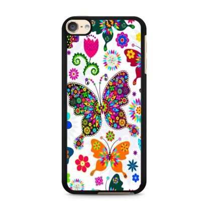 Butterfly Colorful Art iPod Touch 6 / 7 Case