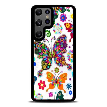 Butterfly Colorful Art Samsung Galaxy S25 / S25 Plus / S25 Ultra Case