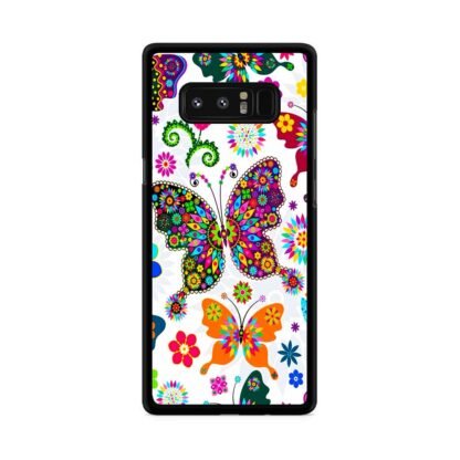 Butterfly Colorful Art Samsung Galaxy Note 8 Case