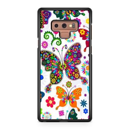Butterfly Colorful Art Samsung Galaxy Note 9 Case