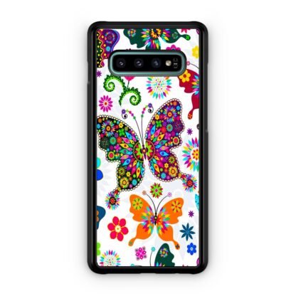 Butterfly Colorful Art Samsung Galaxy S10 / S10e / S10 Plus / S10 5G Case
