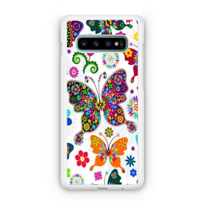 Butterfly Colorful Art Samsung Galaxy S10 / S10e / S10 Plus / S10 5G Case - Image 2