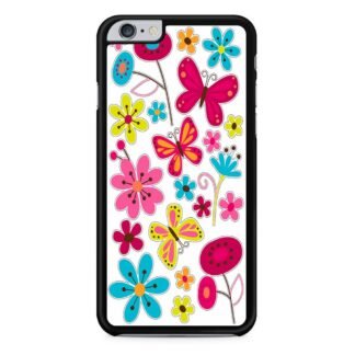 Butterfly Pink Flower iPhone 6 / 6S / 6 Plus / 6S Plus Case
