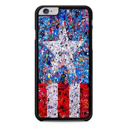 Captain America Armor Collage iPhone 6 / 6S / 6 Plus / 6S Plus Case
