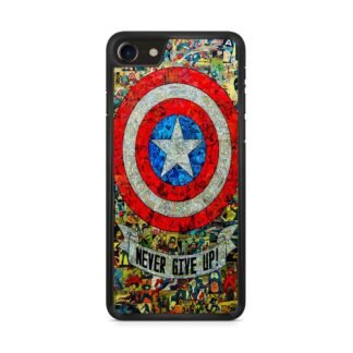 Captain America Never Give Up Comic iPhone 7 / 8 / SE 2020 / SE 2022 Case