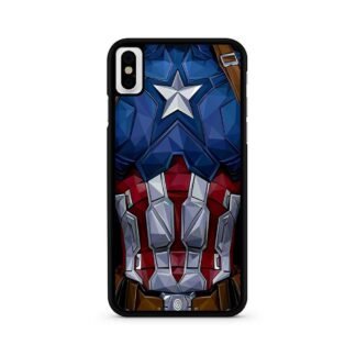 Captain America Suit Armor iPhone X / XR / XS / XS Max Case