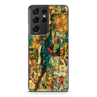 Captain Marvel Comic Samsung Galaxy S21 / S21 Plus / S21 Ultra / S21 FE Case