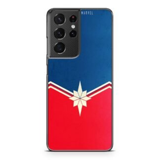 Captain Marvel Logo Samsung Galaxy S21 / S21 Plus / S21 Ultra / S21 FE Case