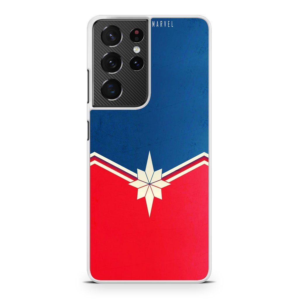 Captain Marvel Logo Samsung Galaxy S21 / S21 Plus / S21 Ultra / S21 FE Case - Image 2