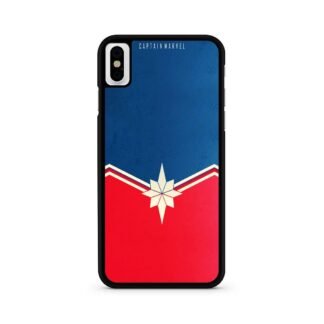 Captain Marvel Logo iPhone X / XR / XS / XS Max Case
