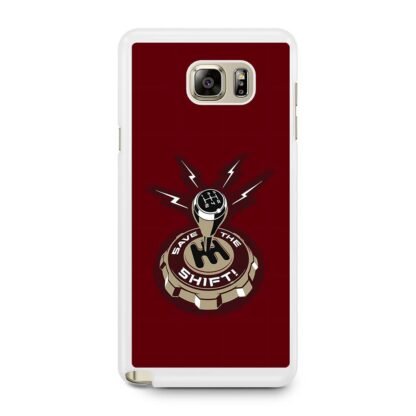 Car Save The Shift Samsung Galaxy Note 5 Case - Image 2