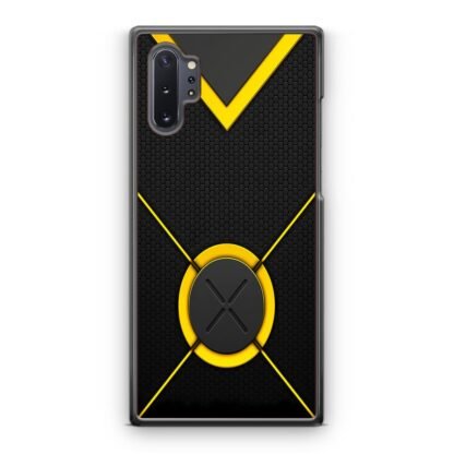 Carbon Yellow X Logo Samsung Galaxy Note 10 / Note 10 Plus Case