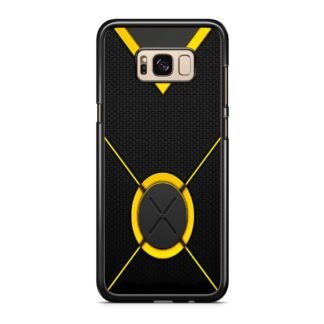 Carbon Yellow X Logo Samsung Galaxy S8 / S8 Plus Case