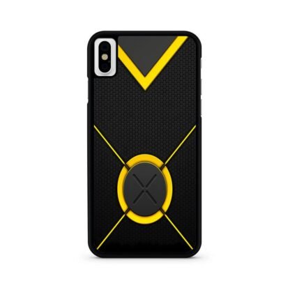 Carbon Yellow X Logo iPhone X / XR / XS / XS Max Case