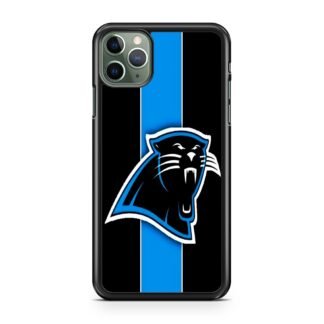 Carolina Panthers Black Blue Logo iPhone 11 / 11 Pro / 11 Pro Max Case