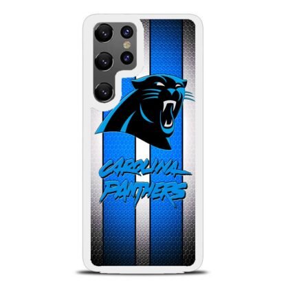 Carolina Panthers Carbon Logo Samsung Galaxy S25 / S25 Plus / S25 Ultra Case - Image 2