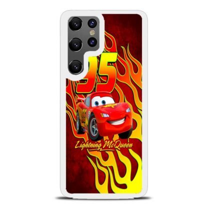 Cars Lightning Mcqueen Flame Samsung Galaxy S25 / S25 Plus / S25 Ultra Case - Image 2