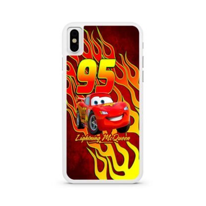 Cars Lightning Mcqueen Flame iPhone X / XR / XS / XS Max Case - Image 2