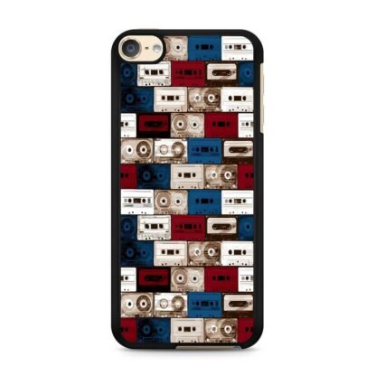 Cassette Retro Classic Collage iPod Touch 6 / 7 Case