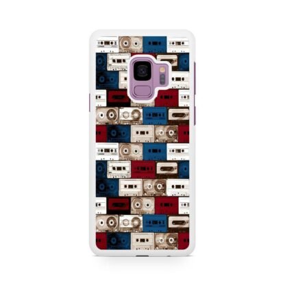 Cassette Retro Classic Collage Samsung Galaxy S9 / S9 Plus Case - Image 2
