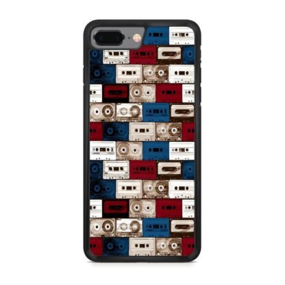 Cassette Retro Classic Collage iPhone 7 Plus / 8 Plus Case