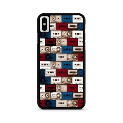 Cassette Retro Classic Collage iPhone X / XR / XS / XS Max Case