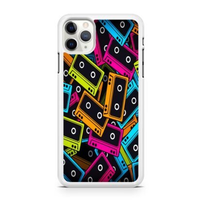 Cassette Tape Multicolor iPhone 12 / 12 Pro / 12 Pro Max / 12 Mini Case - Image 2