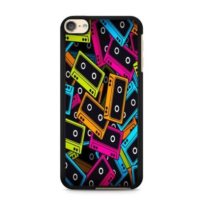 Cassette Tape Multicolor iPod Touch 6 / 7 Case
