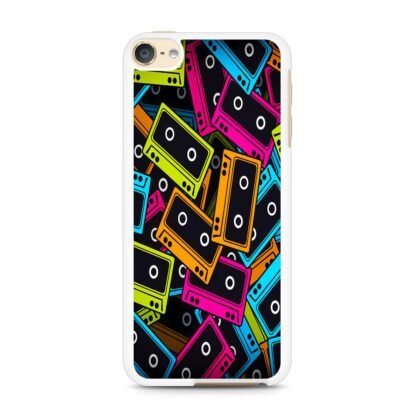 Cassette Tape Multicolor iPod Touch 6 / 7 Case - Image 2