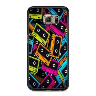 Cassette Tape Multicolor Samsung Galaxy S6 / S6 Edge / S6 Edge Plus Case