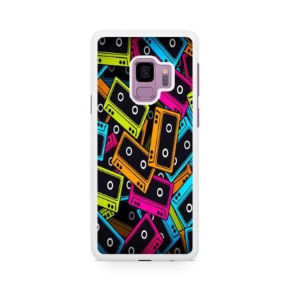 Cassette Tape Multicolor Samsung Galaxy S9 / S9 Plus Case - Image 2