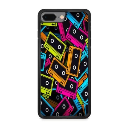 Cassette Tape Multicolor iPhone 7 Plus / 8 Plus Case
