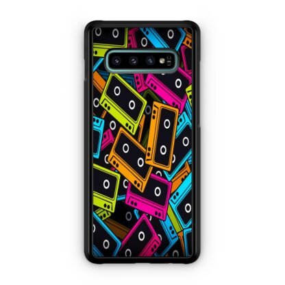 Cassette Tape Multicolor Samsung Galaxy S10 / S10e / S10 Plus / S10 5G Case