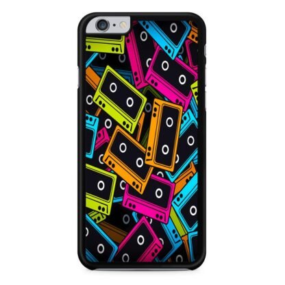 Cassette Tape Multicolor iPhone 6 / 6S / 6 Plus / 6S Plus Case