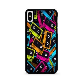 Cassette Tape Multicolor iPhone X / XR / XS / XS Max Case