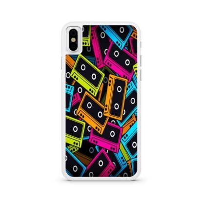 Cassette Tape Multicolor iPhone X / XR / XS / XS Max Case - Image 2
