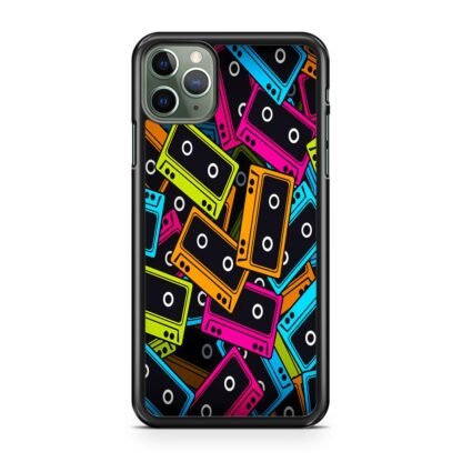 Cassette Tape Multicolor iPhone 15 / 15 Plus / 15 Pro / 15 Pro Max Case